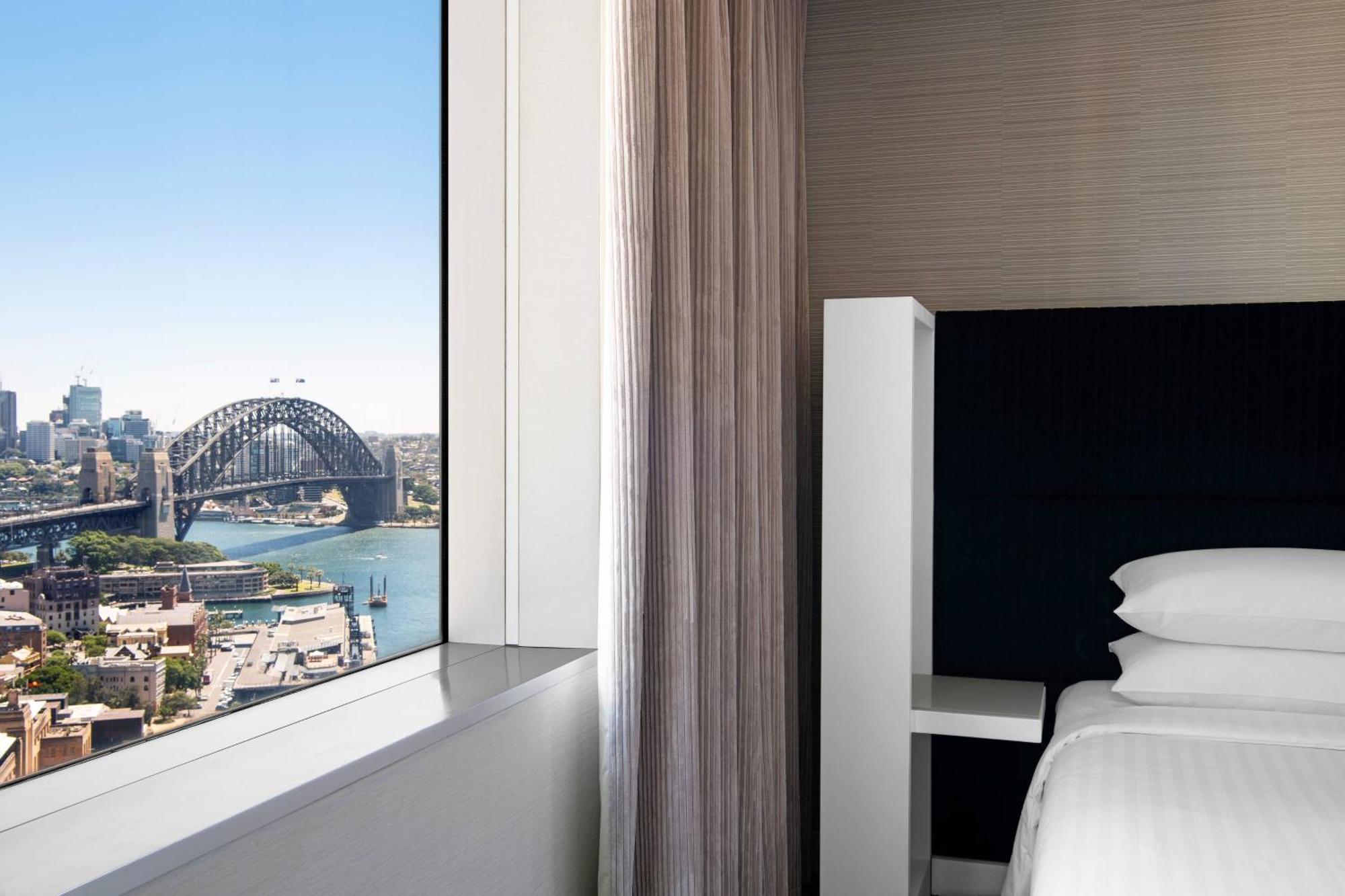 Executive Double Room Two Double Beds Club Lounge Access Harbour Bridge View